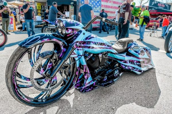 custom painted baggers