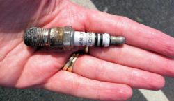 Ford Triton Engine Blown Spark Plug