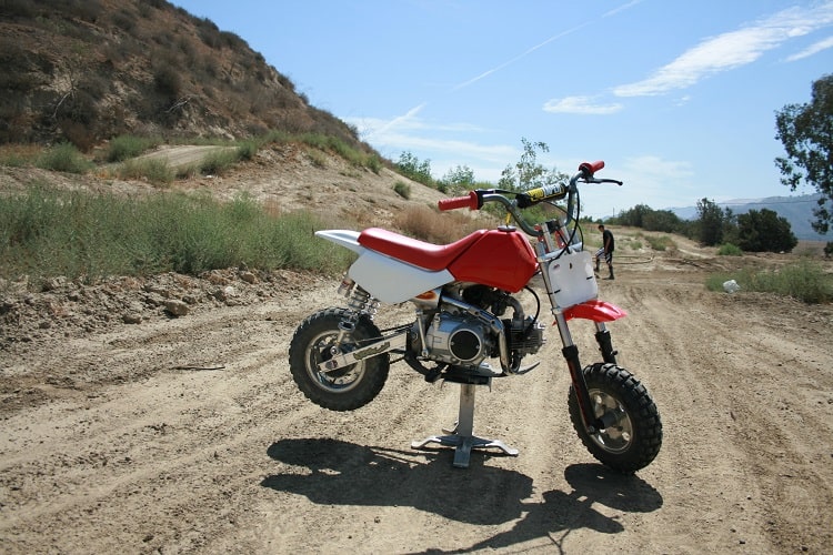 An early small size dirt bike