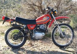 Vintage Honda Motorcycles - Honda XL250