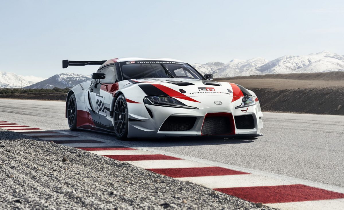 2019 Toyota Lineup - GR Supra Racing Concept is pretty much the upcoming Toyota Supra minus the racing paint job, aero body kit, and a huge wing