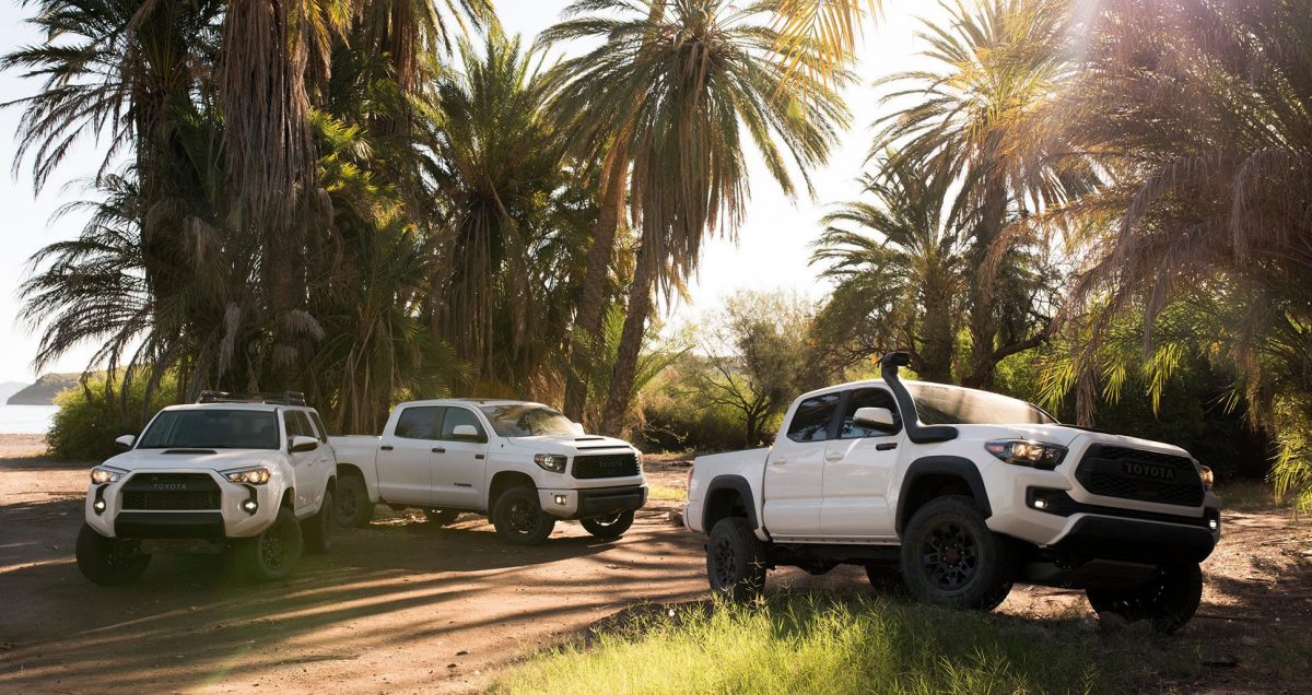 2019 Toyota Lineup - 2019 Toyota TRD Pro 4Runner, Tundra, and Tacoma