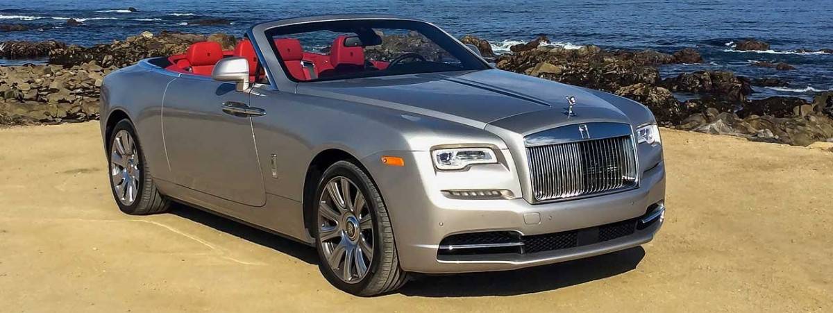 2016 Rolls-Royce Dawn - right front view