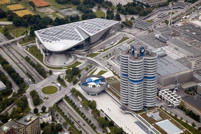 BMW headquarters, museum, and Welt