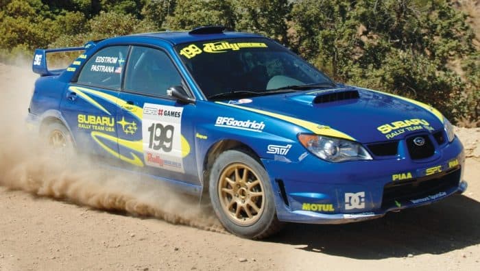 Subaru world rally team