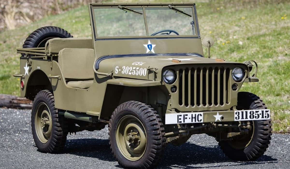 1944 Willys Model MB - right front view