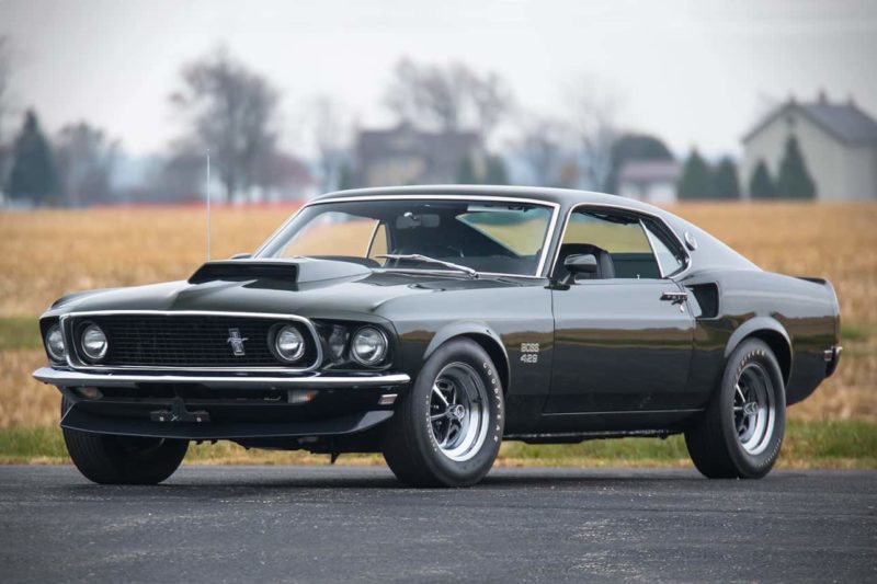 old-school muscle cars: 1969 Ford Mustang Boss 429