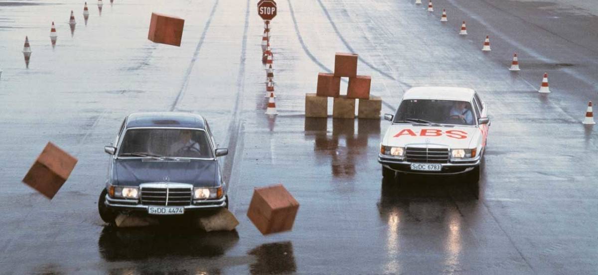 1978 Mercedes-Benz anti-lock brakes
