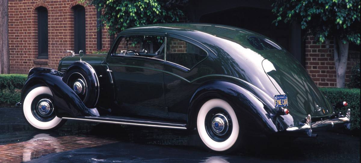 1938 Lincoln Model K Touring Coupe - left side view