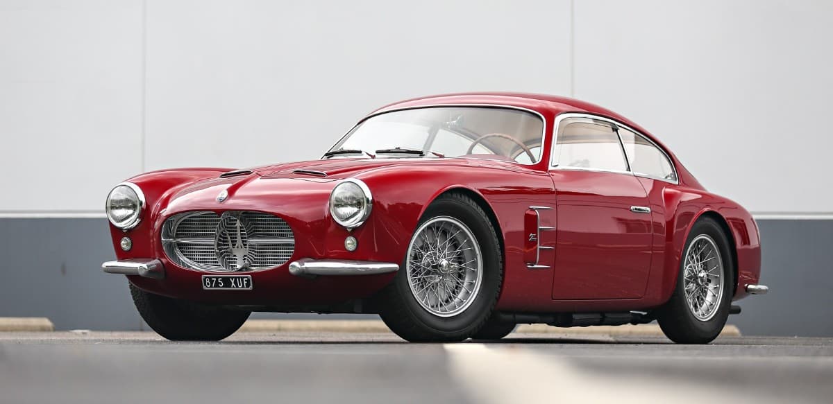 1956 Maserati A6 G54 left front view