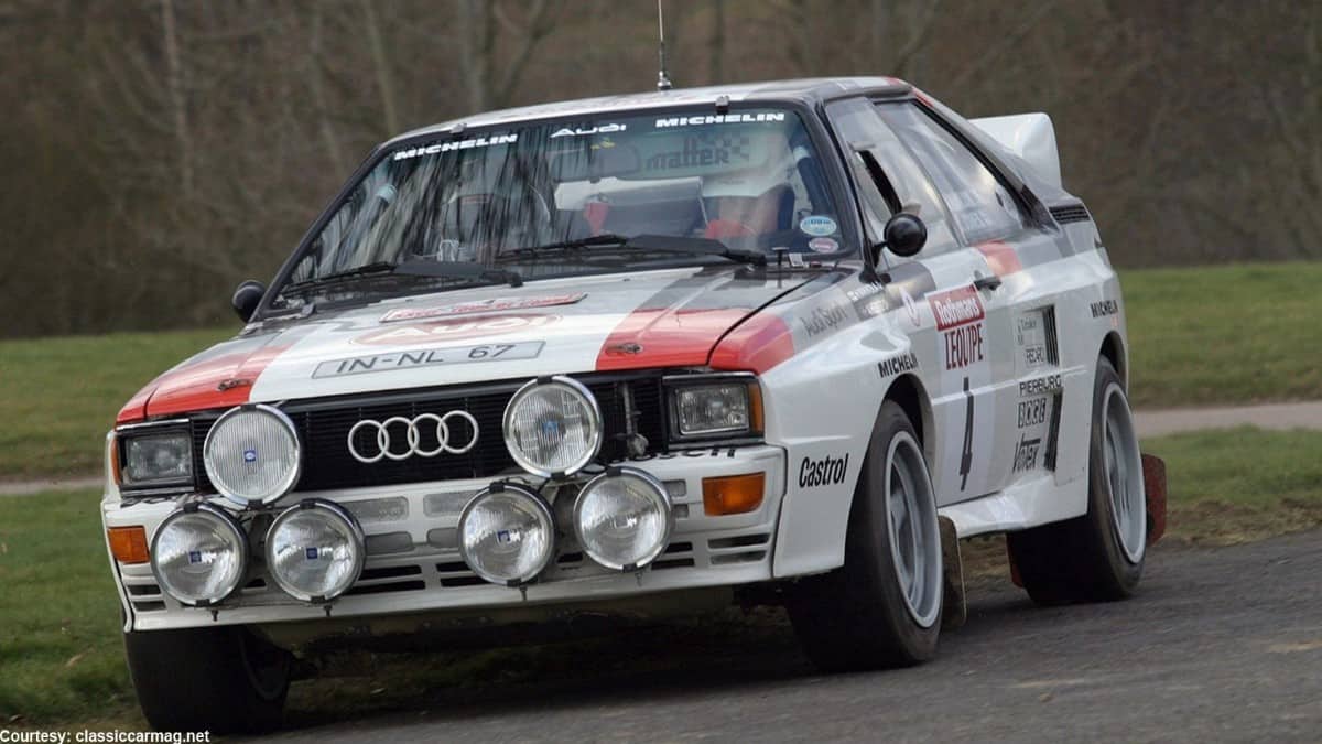 Audi Quattro - Rally Car