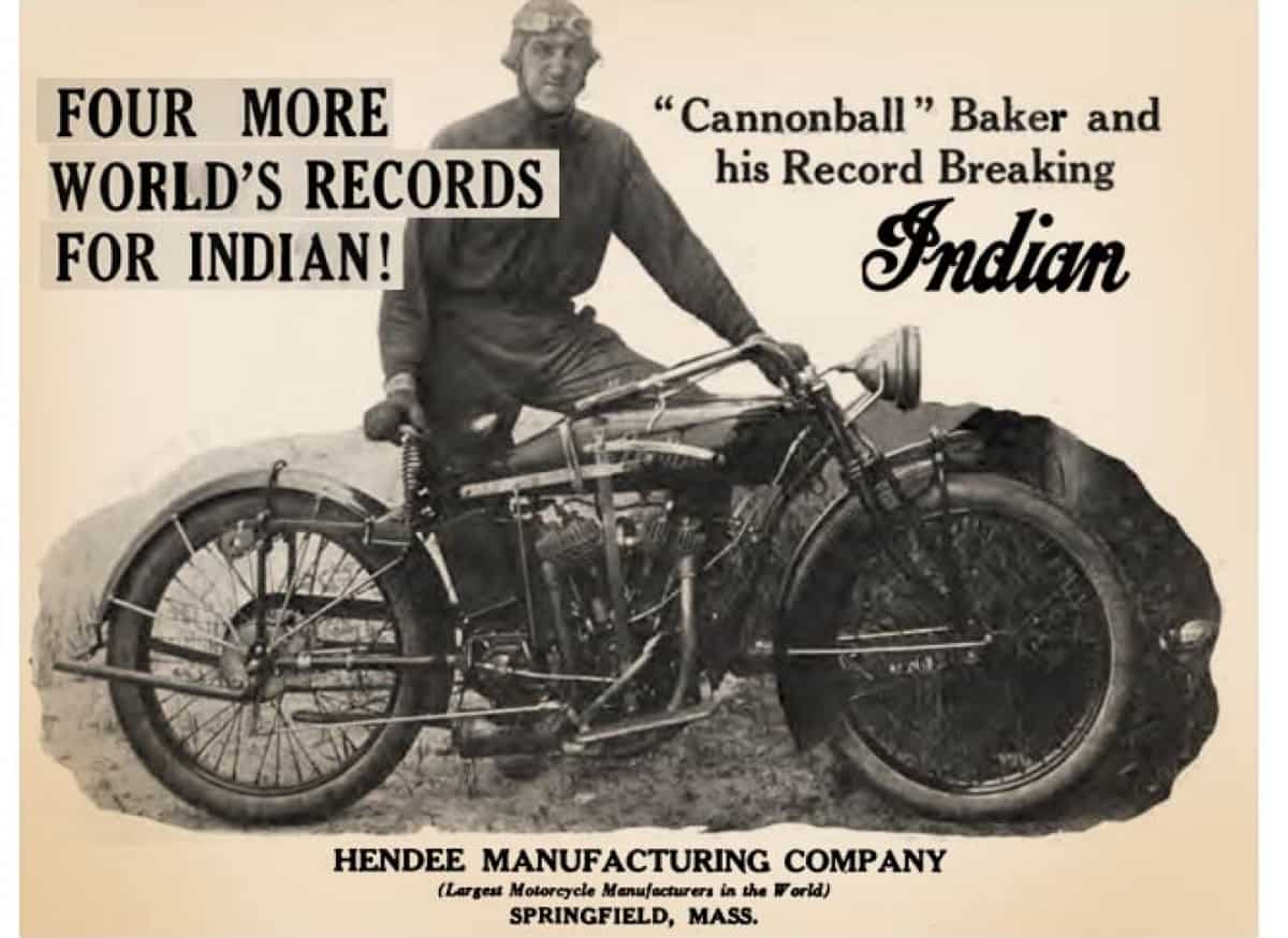 Indian Motorcycles - Cannonball Run