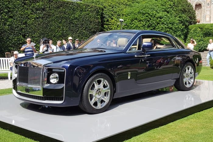 Rolls Royce Sweptail Front 3/4