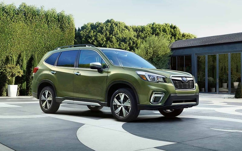 2019 Subaru Forester front 3/4 view