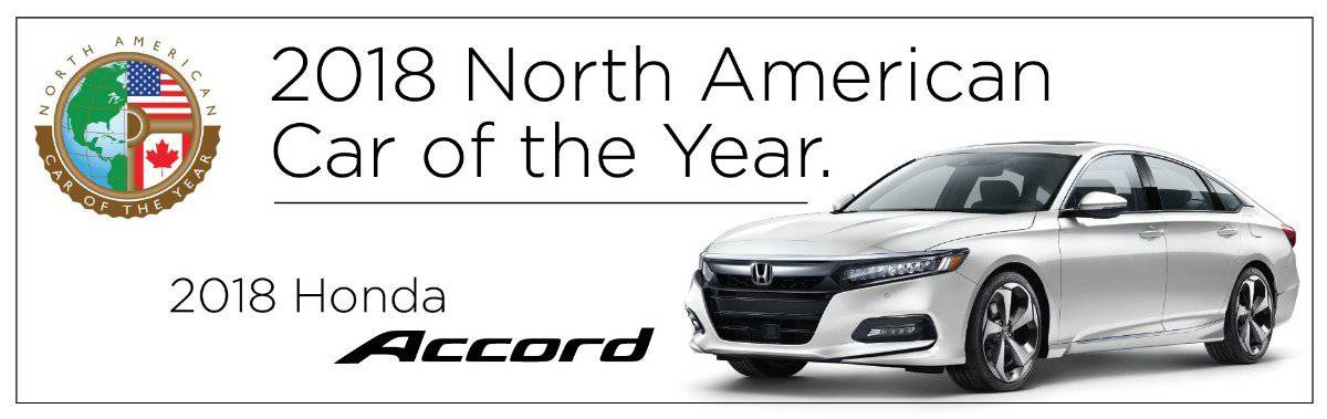 2018 Honda Accord - North American Car of the Year
