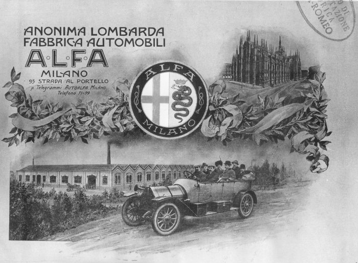 Alfa Romeo original poster