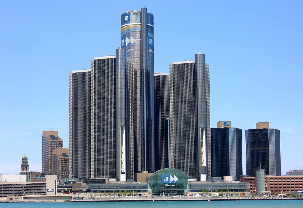 GM headquarters Detroit MI