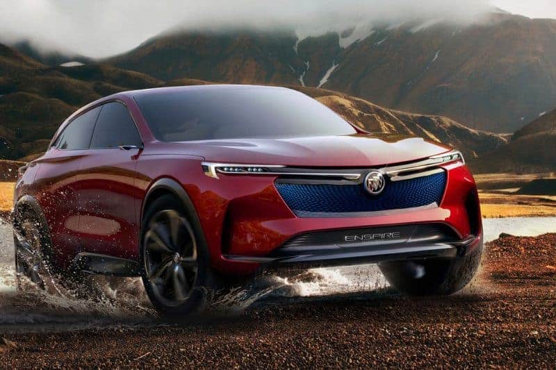 2020 Buick Enspire concept front 3/4 view