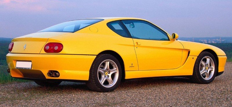 1999 Ferrari 456 - right rear view