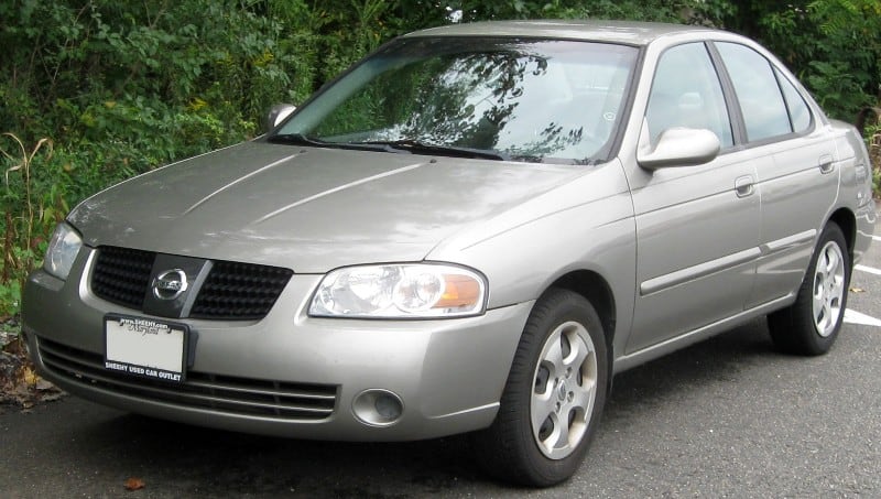 2004 Nissan Sentra - left front view