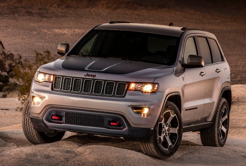 2018 Jeep Grand Cherokee Trailhawk - front view