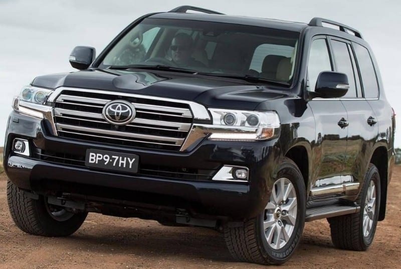 2019 Toyota Land Cruiser - front view