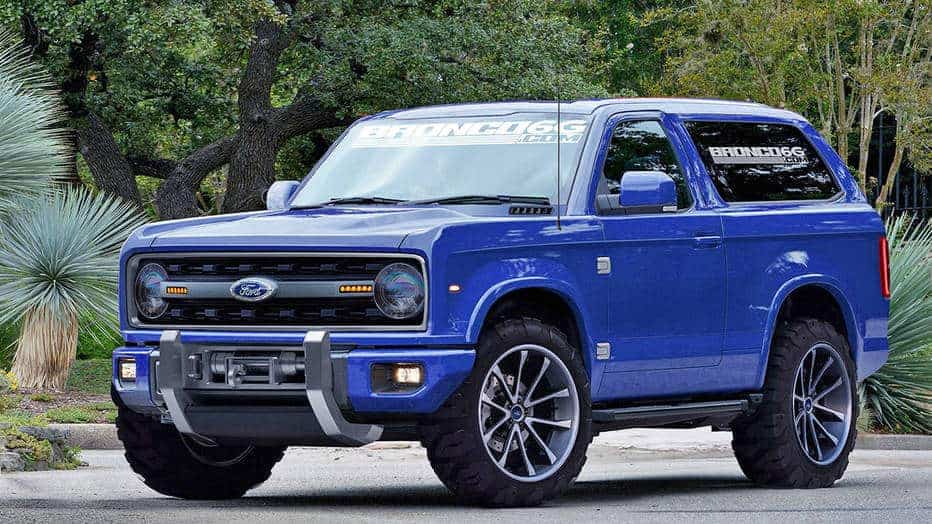 2020 Ford Bronco rendering from the Bronco 6G forums