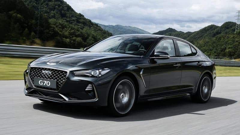 Genesis G70 coupe should resemble the G70 sedan pictured here