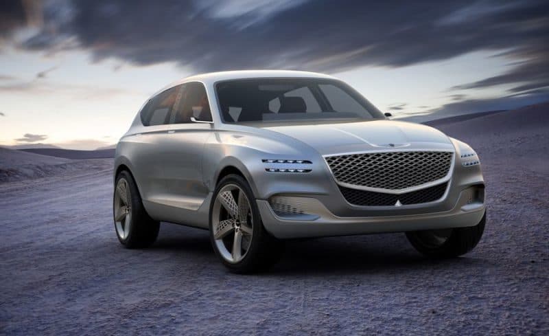 Genesis GV80 concept car from the 2017 New York auto show