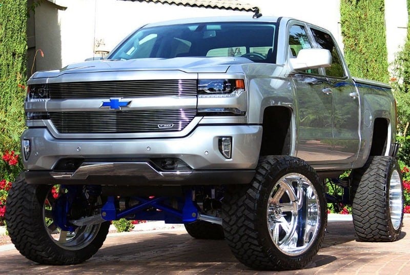 lifted Chevy truck