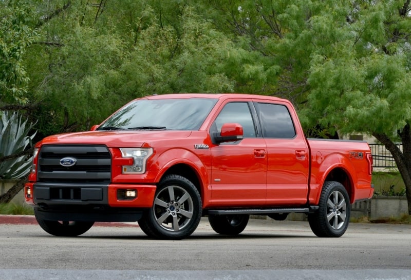 2016 Ford F-150 - left side view
