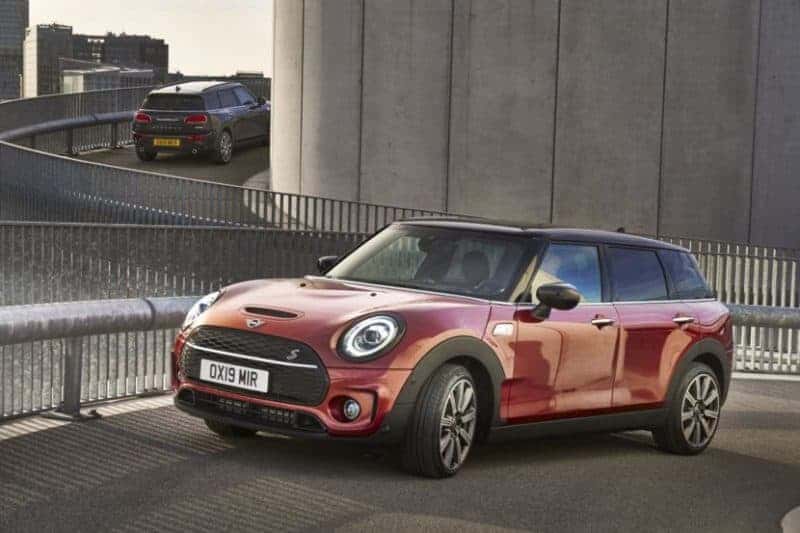 2020 Mini Clubman front 3/4 view
