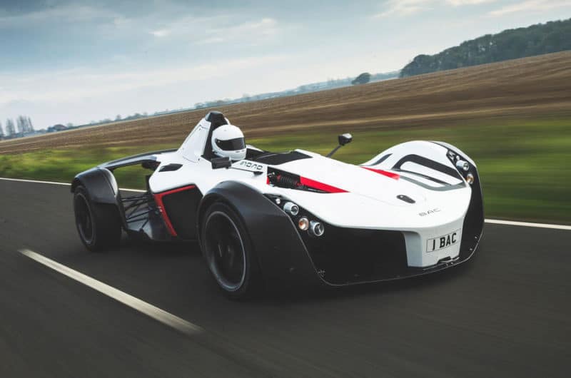 BAC Mono is one of the wildest track cars out there