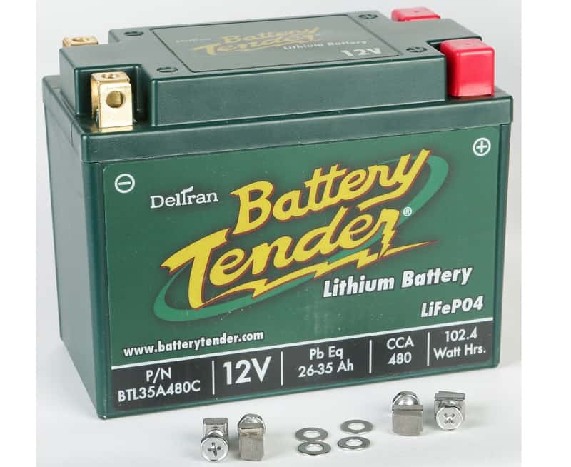 Motorcycle Battery Size Chart