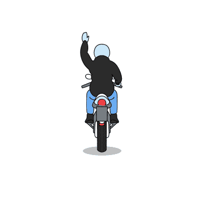Follow Me Motorcycle Signal