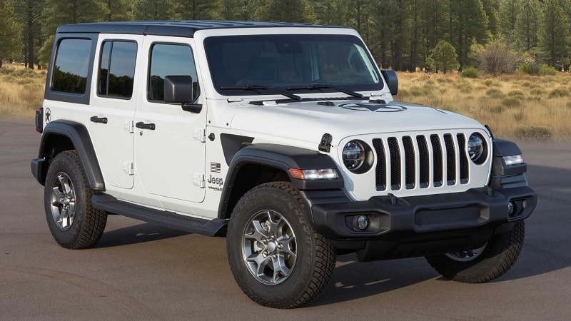 2020 Jeep Wrangler Side View