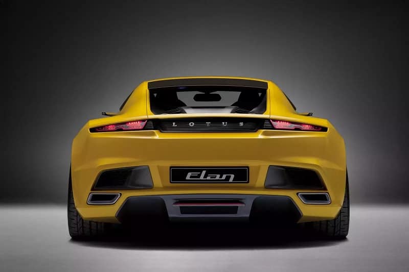 Lotus Elan Concept Car Rear