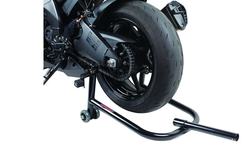 New Universal Rear Back Motorcycle Motorbike Aluminium Alloy Paddock Rigid Stand