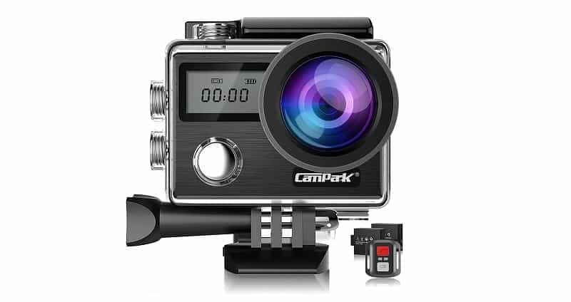 Campark Action Camera 4K 20MP Touch Screen Waterproof X20