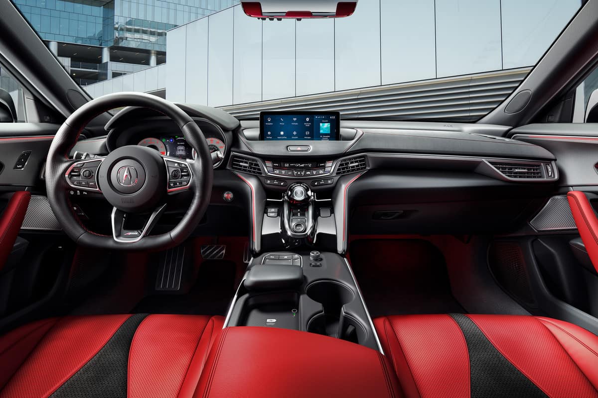 2021 Acura TLX A-Spec interior