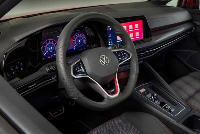 2022 VW GTI Mk8 interior