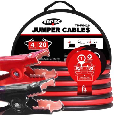 TOPDC Jumper Cables