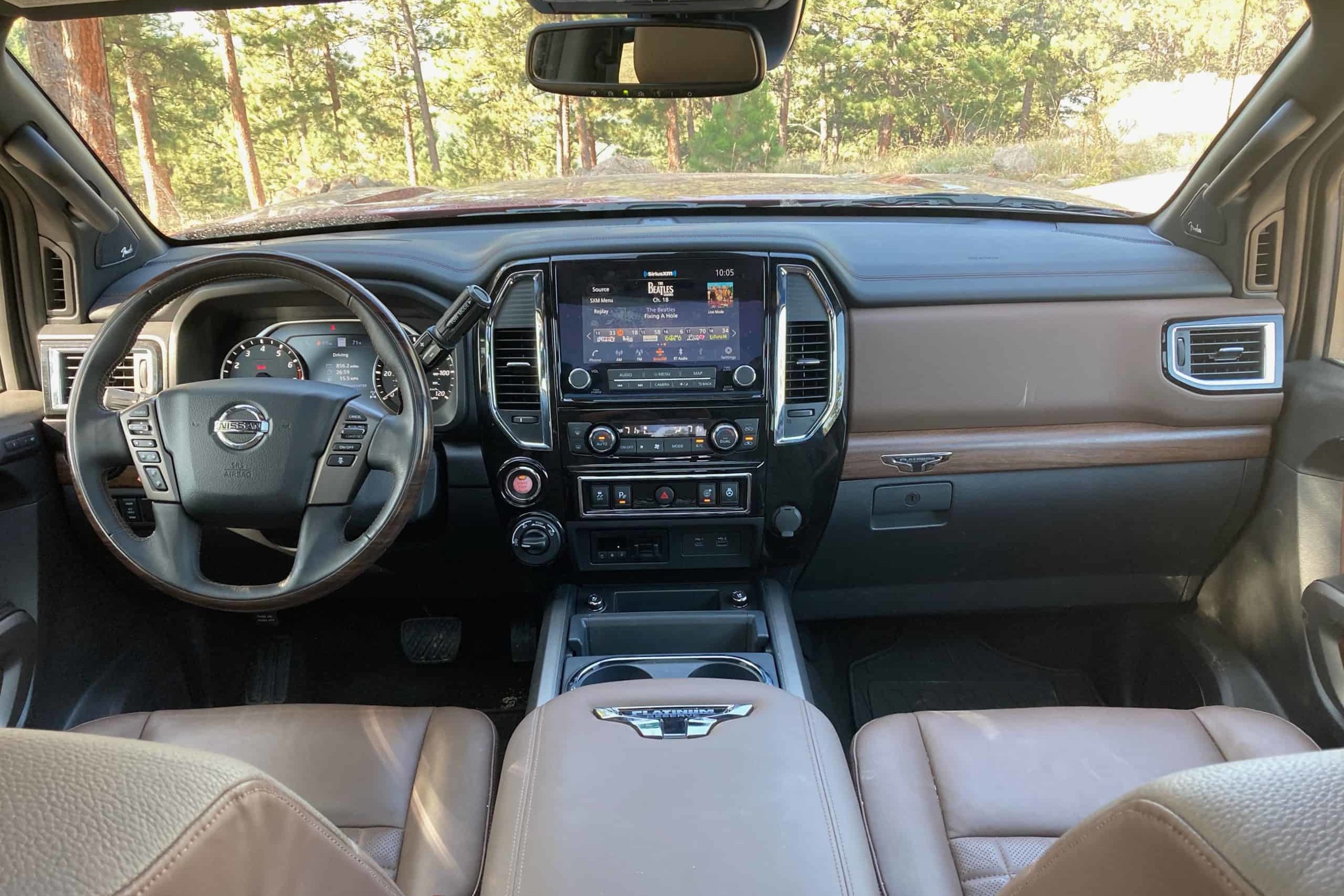 2020 Nissan Titan XD interior