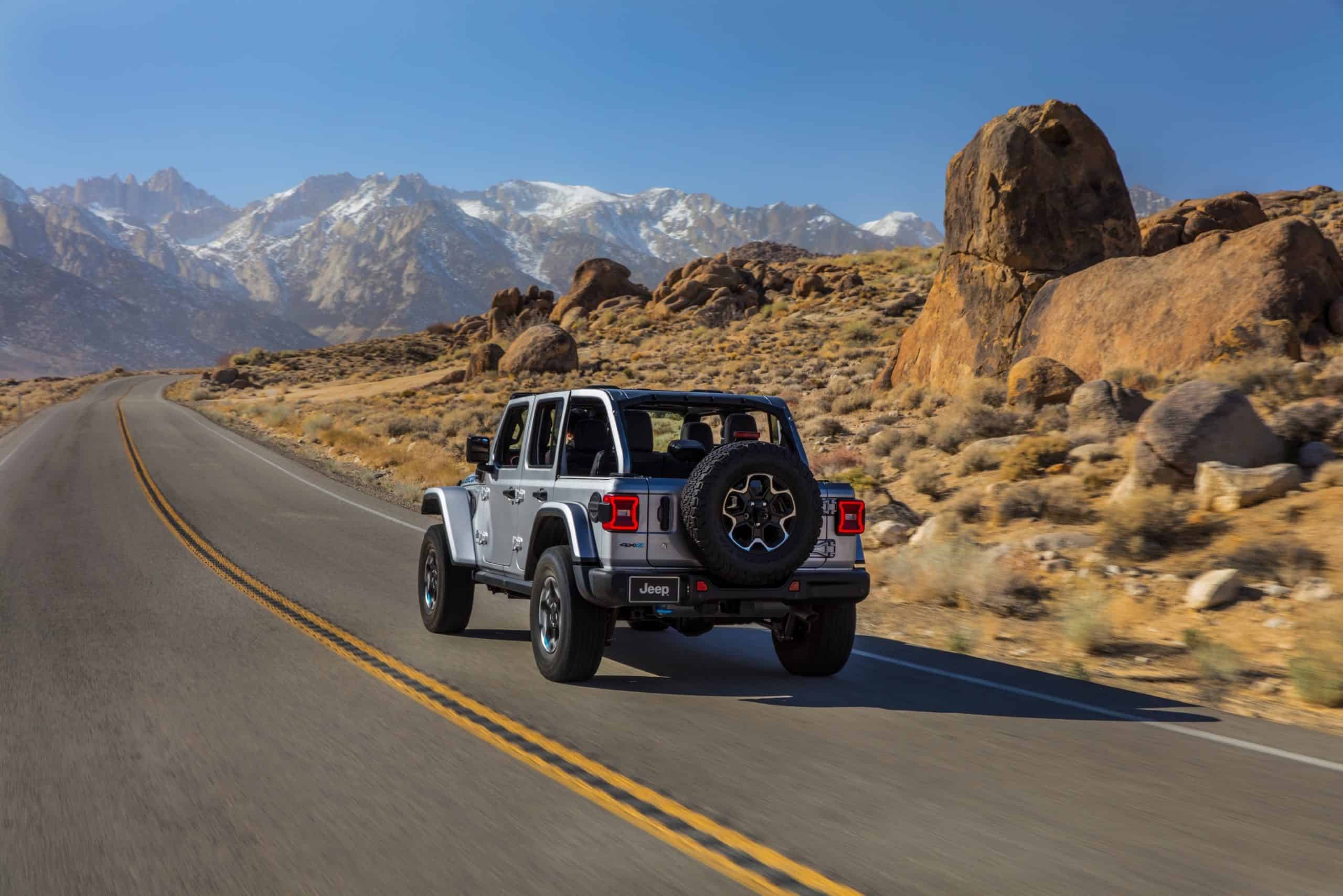 2021 Jeep Wrangler 4xe desert road